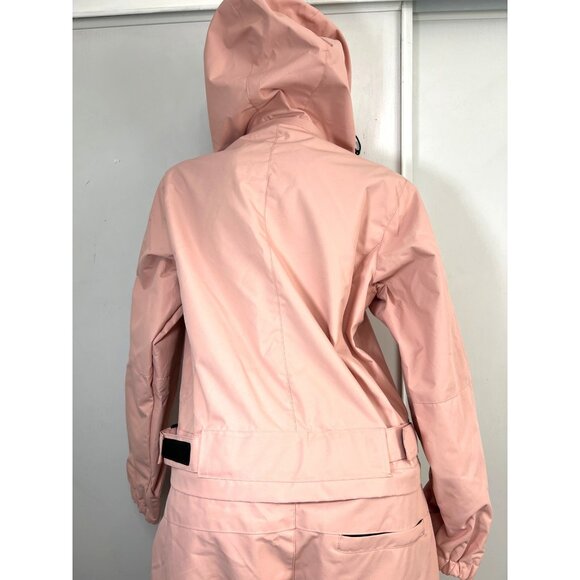 Winter Ski Snowsuit Waterproof  Windproof Outdoor Pink Suit Women Size Small - Picture 5 of 12